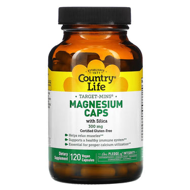 Target-Mins Magnesium Caps 300mg - Country Life